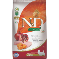 FARMINA N&D PUMPKIN Dog Chicken & Pomegranate Mini 7kg