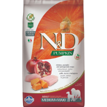 FARMINA N&D PUMPKIN Dog Chicken & Pomegranate Med/Maxi 2.5kg