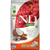 FARMINA N&D QUINOA Dog SKIN & COAT Herring Med/Maxi 7kg