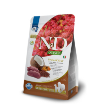 FARMINA N&D QUINOA Dog SKIN & COAT Venison Med/Maxi 7kg