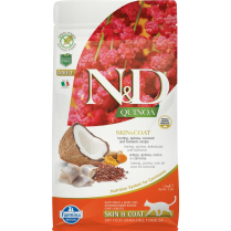 FARMINA N&D Dog QUINOA Cat SKIN & COAT Herring 1.5kg