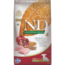 FARMINA N&D ANCESTRAL Puppy Chicken & Pom Mini 2.5kg