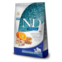 FARMINA N&D OCEAN Dog ANCESTRAL Cod & Orange Med/Maxi 12kg