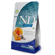 FARMINA N&D OCEAN Cat Herring, Pumpkin & Orange 5kg