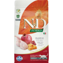 FARMINA N&D PUMPKIN Cat Quail & Pomegranate 5kg