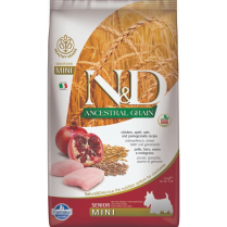 FARMINA N&D ANCESTRAL Dog SENIOR Chicken & Pom Mini 2.5kg