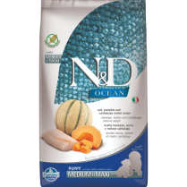 FARMINA N&D OCEAN Puppy Cod, Pumpkin & Melon Med/Maxi 2.5kg