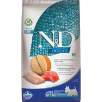 FARMINA N&D OCEAN Dog Salmon, Cod & Melon Mini 7kg