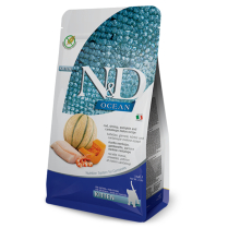 FARMINA N&D OCEAN Kitten Cod, Shrimp, Pumpkin & Melon 1.5kg
