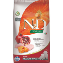 FARMINA N&D PUMPKIN Puppy Chicken&Pomegranate Med/Maxi 12kg