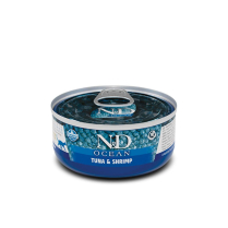 FARMINA N&D OCEAN Cat Tuna & Shrimp  24/70g