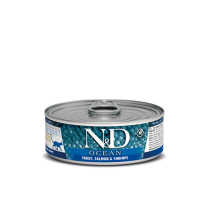 FARMINA N&D OCEAN Cat Trout, Salmon & Shrimp  24/70g