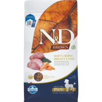 FARMINA N&D BROWN Dog Lamb & Norwegian Kelp Mini  2kg