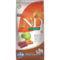 FARMINA N&D PUMPKIN Dog Venison & Apple Med/Maxi 12kg
