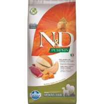FARMINA N&D PUMPKIN Dog Duck & Cantaloupe Med/Maxi 12kg
