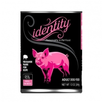 IDENTITY Dog PATE 95% Free-Range Prairie Pork 12/13oz