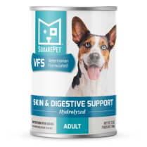 SQUARE PET Dog VFS Skin & Digestive Support Formula 12/369g