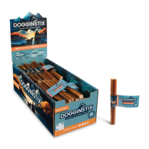 DOGGINSTIX Dog Chew - Bully Sticks Standard 6" (100ct)
