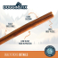 DOGGINSTIX Dog Chew - Bully Sticks Standard 6" (100ct)