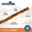 DOGGINSTIX Dog Chew - Collagen Lamb Braided Sticks 24" (20ct