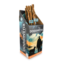 DOGGINSTIX Dog Chew - Tripe Beef Braided Sticks 24" (15ct)