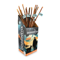 DOGGINSTIX Dog Chew - Bully Sticks Cane&nbsp;24" (25ct)