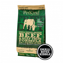 PETKIND Dog SAP Beef & Beef Tripe Formula Small Bite 11.3kg