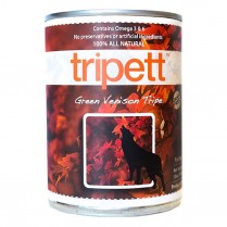 TRIPETT Dog Green Tripe Venison Formula 12/368g