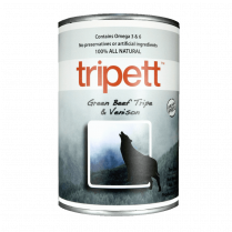 TRIPETT Dog Green Tripe Beef & Venison Formula 12/368g