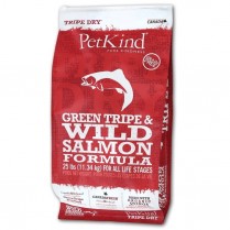 PETKIND Dog Green Tripe & Wild Salmon Formula 11.3kg