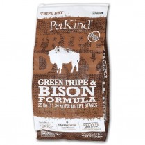 PETKIND Dog Green Tripe & Bison Formula 11.3kg
