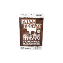 PETKIND Dog Treat AIR-DRIED Green Tripe Bison 170g