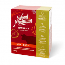 WOOD MOUNTAIN Dog NATURALS Dehydrated Raw Beef 1.5kg