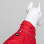 LINDODOGS SoftShell Red Stripe Raincoat Size 5