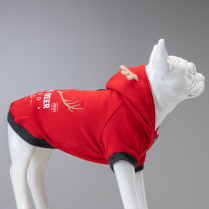 LINDODOGS North Deer Red Sweat Size 5