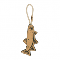 TALL TAILS Toy Leather - NATURAL Wool Trout 16"