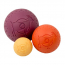 TALL TAILS Toy Rubber - GOAT Ball Yellow 2" (2pk)