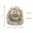 TALL TAILS Toy Plush - Squeaker Mini Hedgehog 5"