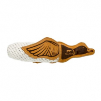 TALL TAILS Toy Leather - NATURAL Rope Quacker 16"
