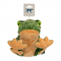 TALL TAILS Toy Plush - Squeaker Frog Twitchy 9"