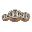 TALL TAILS Designer Bowl/Stainless Steel & Wood Combo 1 Cup