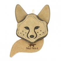 TALL TAILS Toy Leather - NATURAL Fox 4"