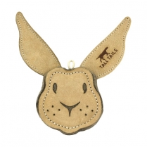 TALL TAILS Toy Leather - NATURAL Rabbit 4"