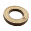 TALL TAILS Toy Leather - NATURAL Wool Ring 7"