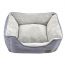 TALL TAILS Bed - Bolster Charcoal 24"x21" M