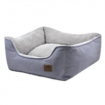 TALL TAILS Bed - Bolster Charcoal 30"X27" L