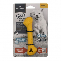 TALL TAILS Toy Rubber - GOAT Bone Yellow 6"