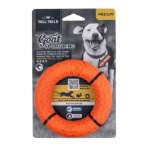 TALL TAILS Toy Rubber - GOAT Ring Orange 5"