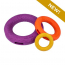 TALL TAILS Toy Rubber - GOAT Ring Purple 7"
