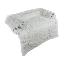 TALL TAILS Bed - Cuddler Anywhere Frosted Grey 34"x34"